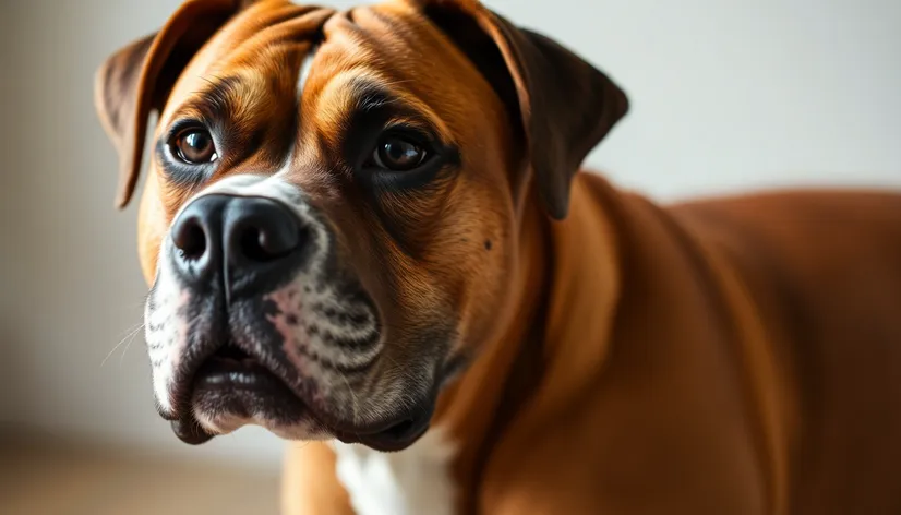 boxer mixed with pitbull