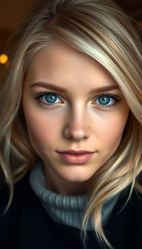 beautiful blue eyed blonde