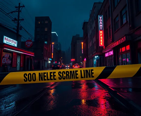 crime scene tape