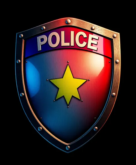 police shield