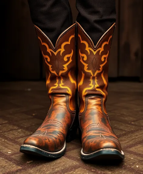 mexican western boots