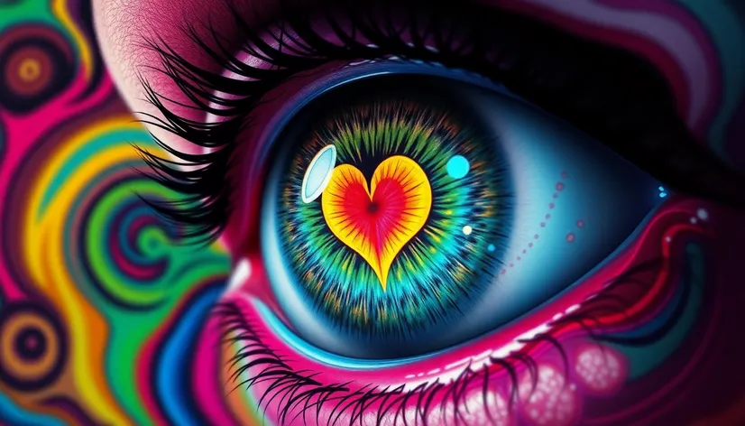 eyeball heart