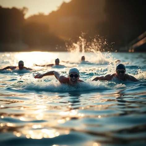 4k cinematic swim campaign