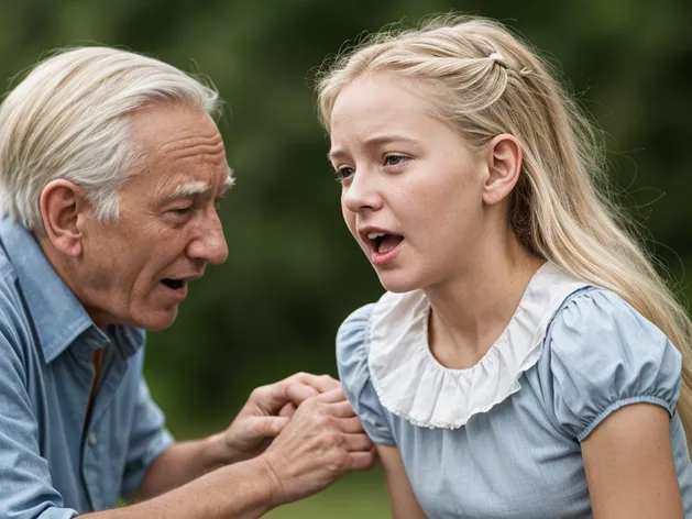 Cute blonde 13 year