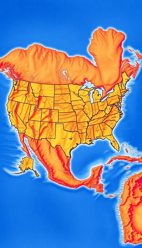 estados unidos mapa