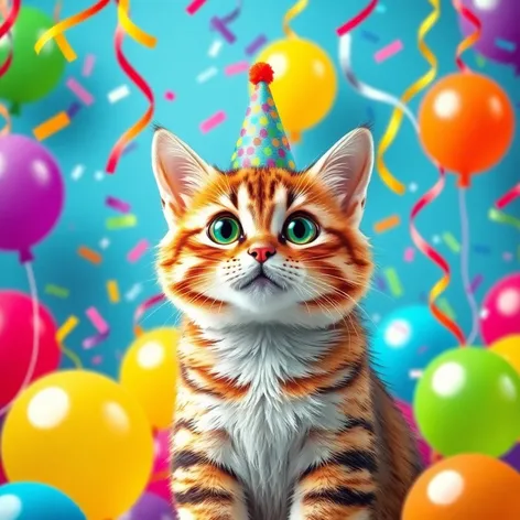 birthday cat