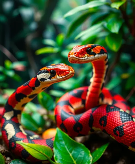 snakes that are red