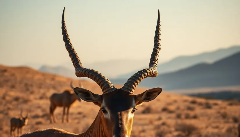 scimitar oryx horns