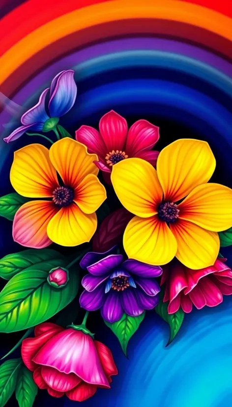 lisa frank flowers