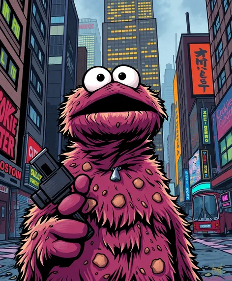 cookie monster gangster