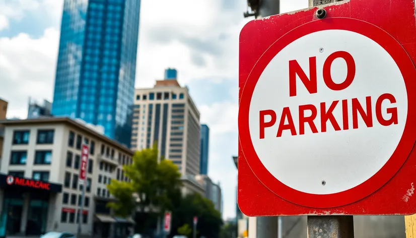 signage for no parking