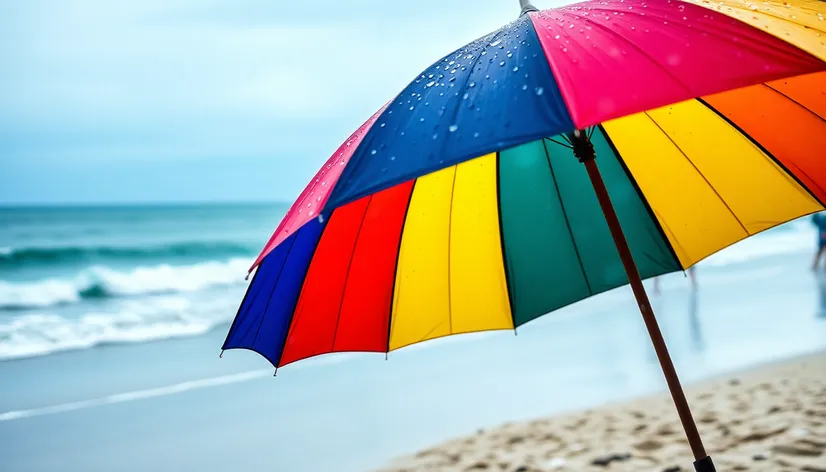 colorful umbrella umbrella rain