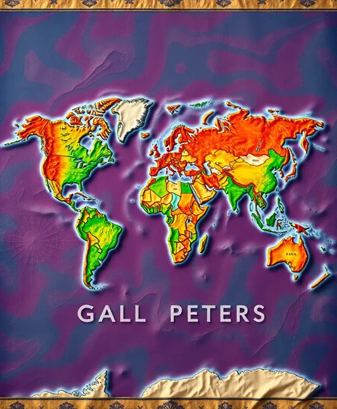 gall peters map