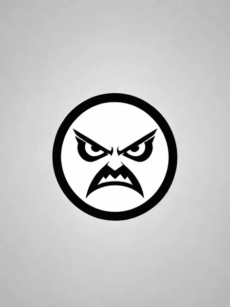 angry symbol