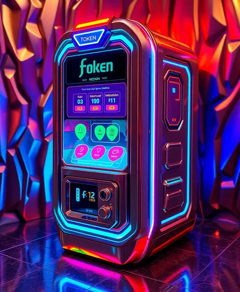 electronic token dispenser