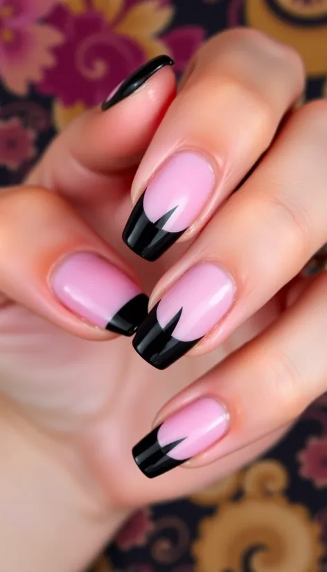 black french tip