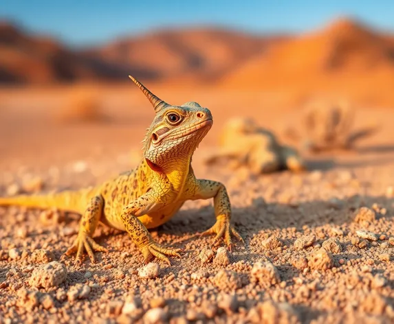 desert horned lizard