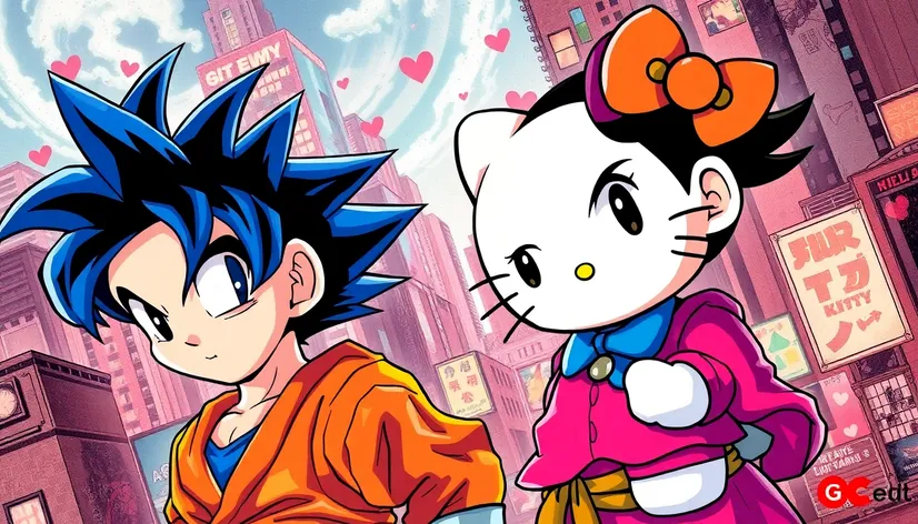 goku hello kitty