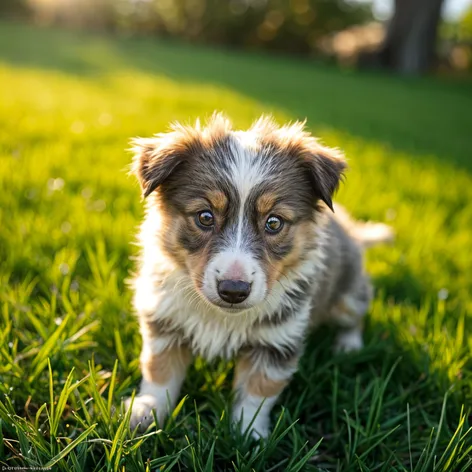 australian shepherd puppy