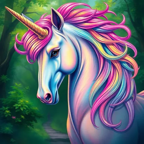 realistic unicorn