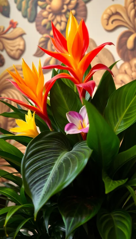 elephant ear plant flower