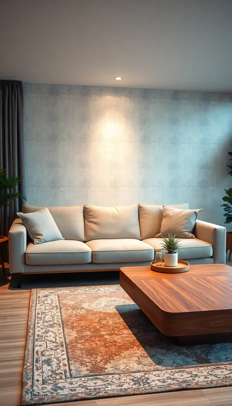 light grey couch