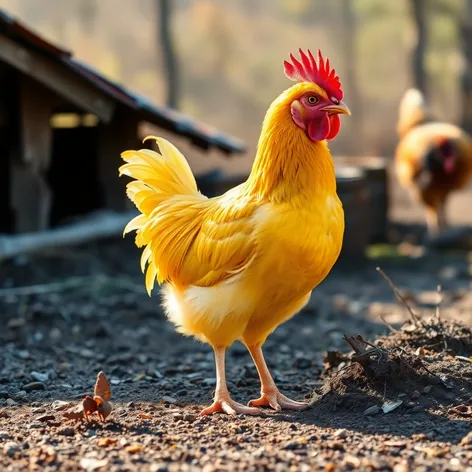 yellow chicken