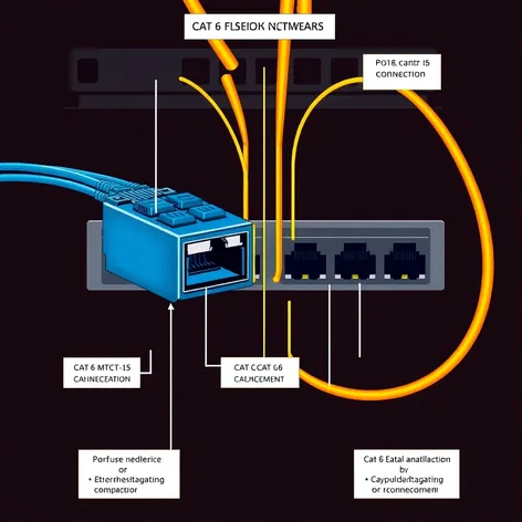 cat 6 connectors diagram