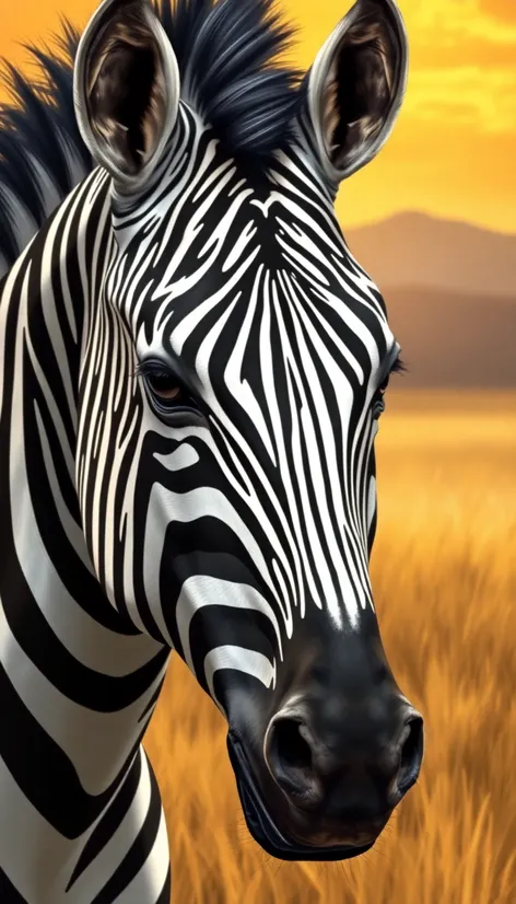 horse and zebra mix