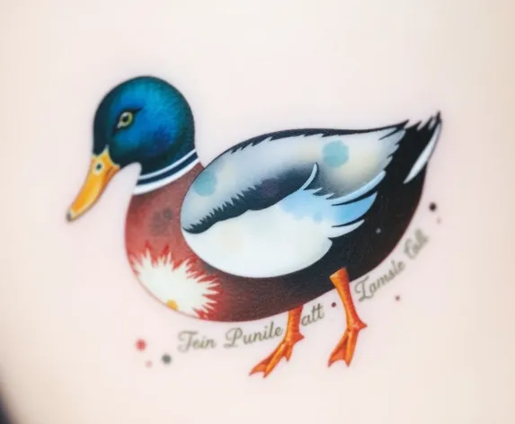 duck tattoo