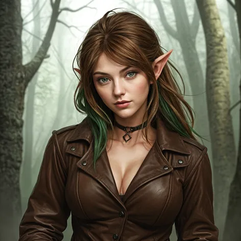 eladrin elf, ranger, woman