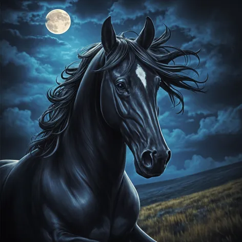 black horse