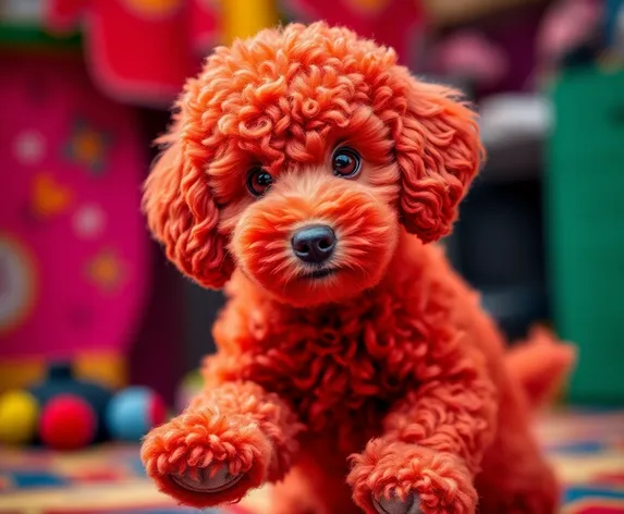 red toy poodle