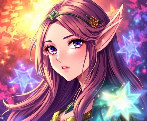 anime female elf