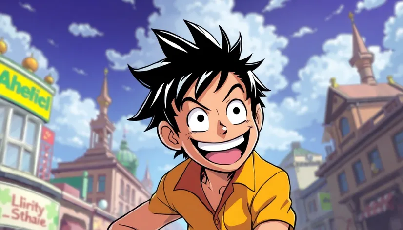 luffy animated