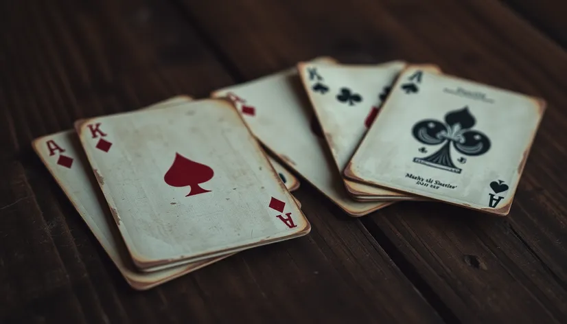 vintage playing cards