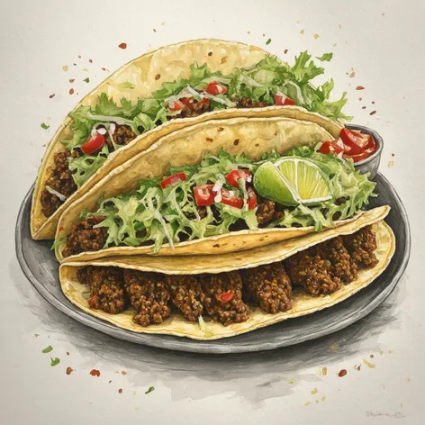 taco drawing