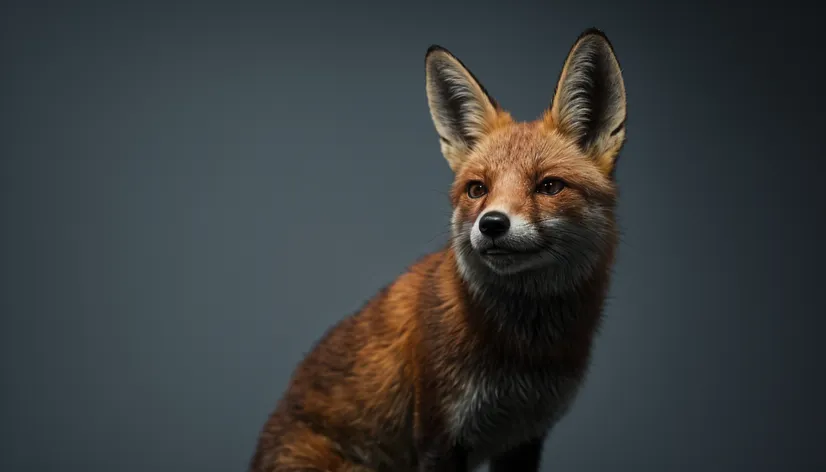 bad taxidermy fox