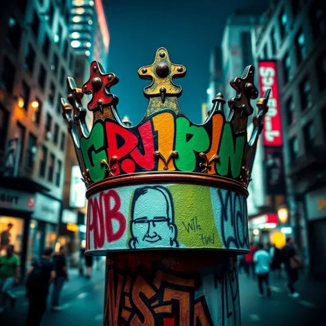 graffiti crown