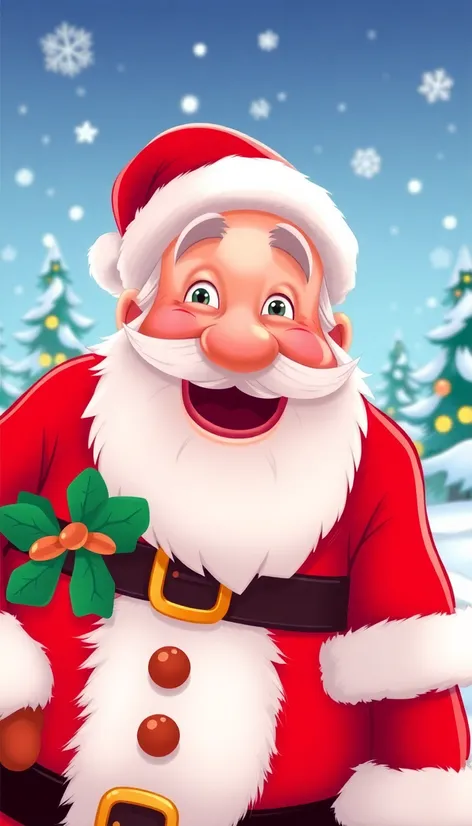 santa claus cartoon