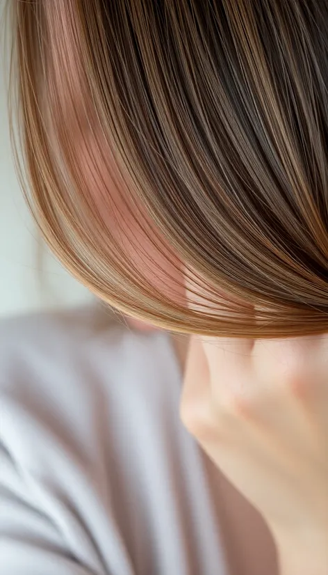 hand holding cut hair