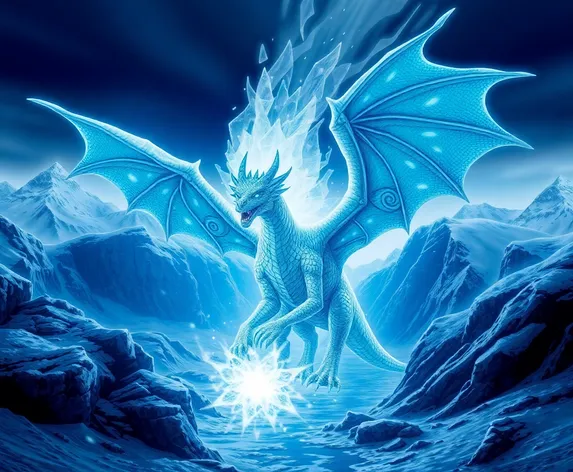 ice breathing dragon