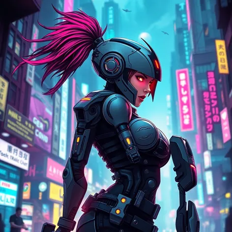 female mech