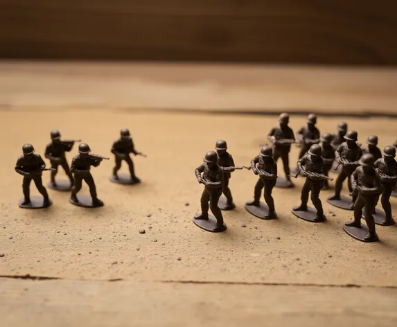 plastic army men