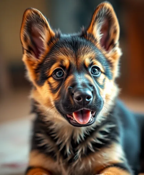 german shepherd baby