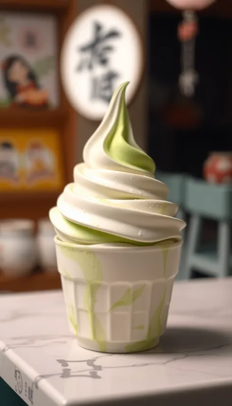 matcha soft serve