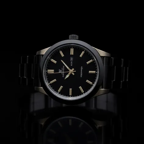 black rolex watch