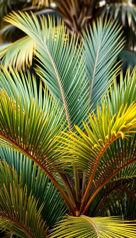 foxtail palm tree