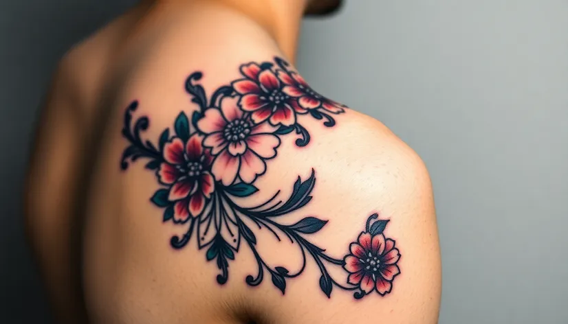 shoulder tattoo pattern