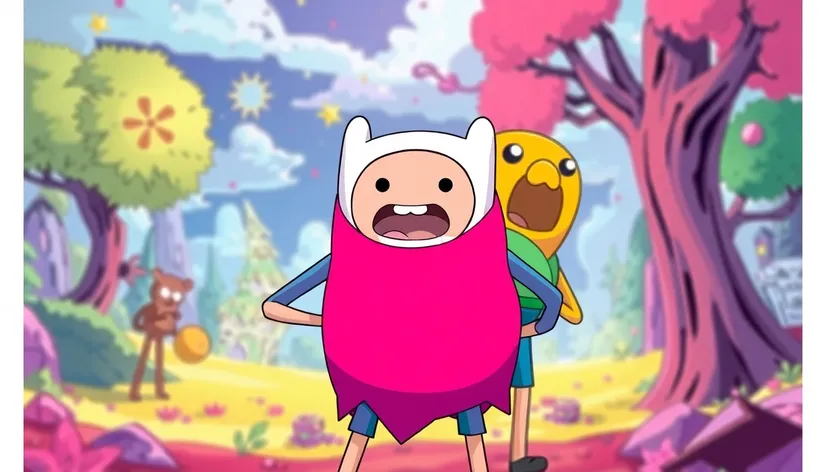 adventure time background